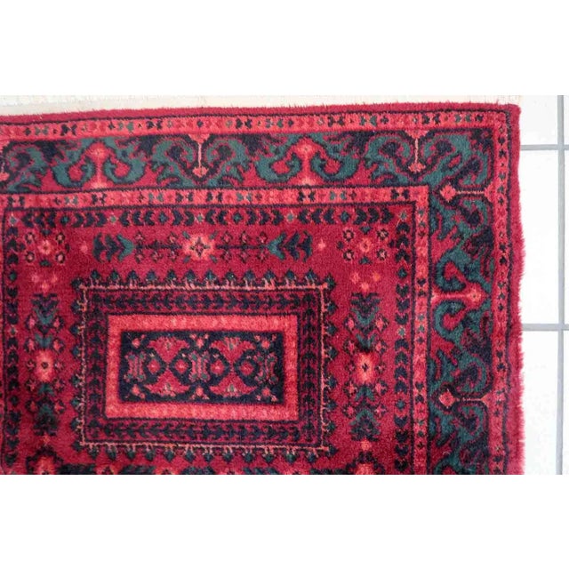 1960s Vintage German Baluch Style Rug 2.3' X 4.4' For Sale - Image 10 of 12