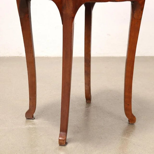 Side Table in Walnut For Sale - Image 4 of 7