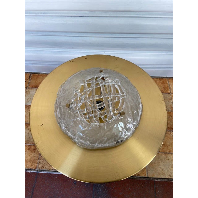 Large Pompeo Model Wall or Ceiling Lamp by Angelo Brotto for Esperia For Sale - Image 6 of 7