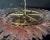 Italian Murano Glass Chandelier with Pink Leaves For Sale - Image 12 of 15