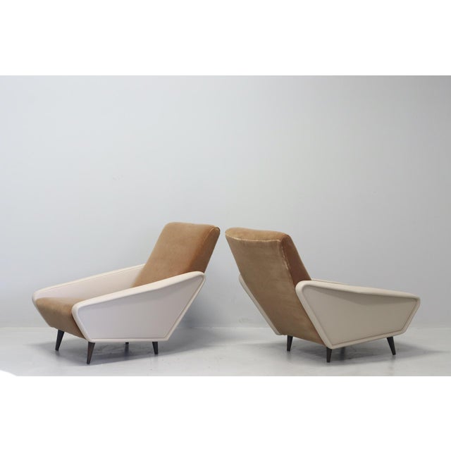Model 807 Distex Armchair by Gio Ponti for Cassina, 1954, Set of 2 For Sale - Image 10 of 15