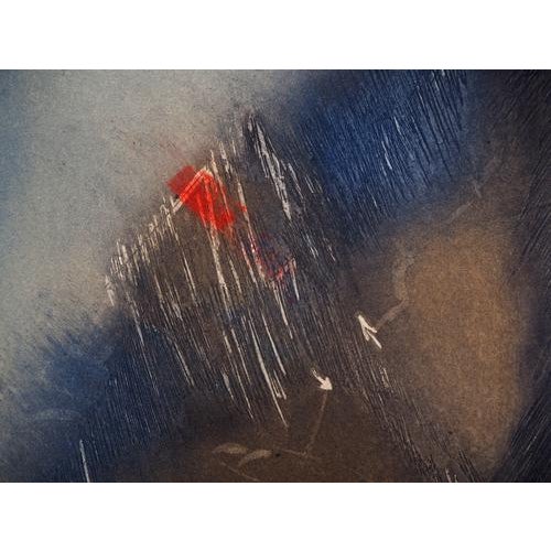 Erik Bersou, Like a Rain, Original Etching For Sale - Image 5 of 6