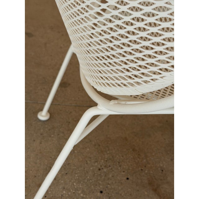 Metal 1950s Maurizio Tempestini for Salterini Radar Wrought Iron Lounge Chairs, a Pair For Sale - Image 7 of 12