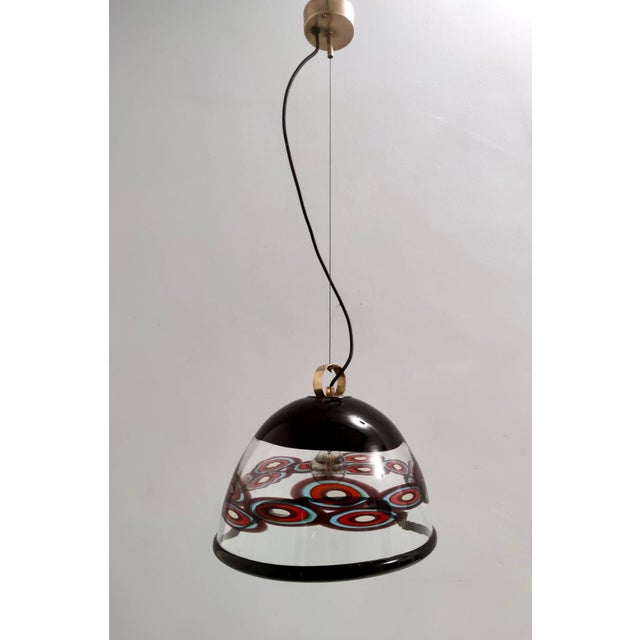 Vintage Murano Glass Pendant Light by Angelo Barovier for Barovier & Toso, 1960s For Sale - Image 13 of 13