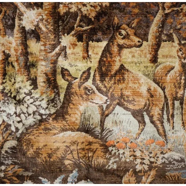 Vintage Woven Wall Tapestry For Sale - Image 11 of 13