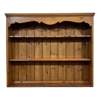 English Pine Shelf, 1950s For Sale