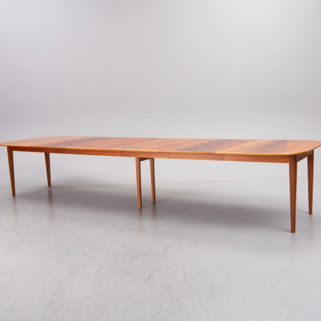 Mid-Century Modern Josef Frank 947 Dining Table Svenskt Tenn Extendable For Sale - Image 3 of 7