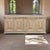19th Century Louis XIV Style Stripped Oak Buffet is grand in scale and rich in architectural presence and crafted in solid...