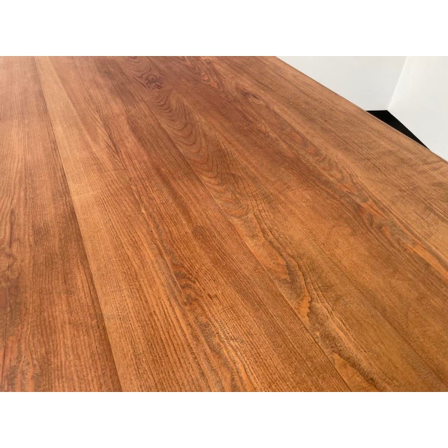 Vintage Extendable Pine Table, 1950s For Sale - Image 10 of 18