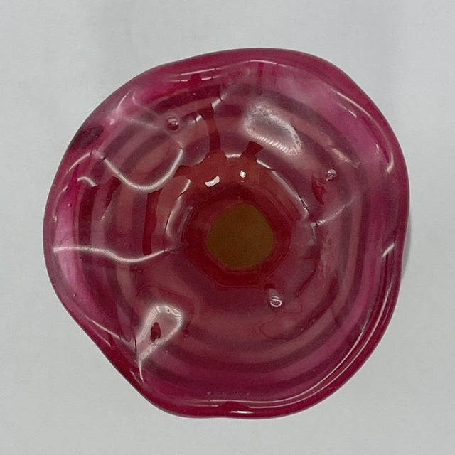 Glass Glass Vase by Erwin Eisch, 1980s For Sale - Image 7 of 10