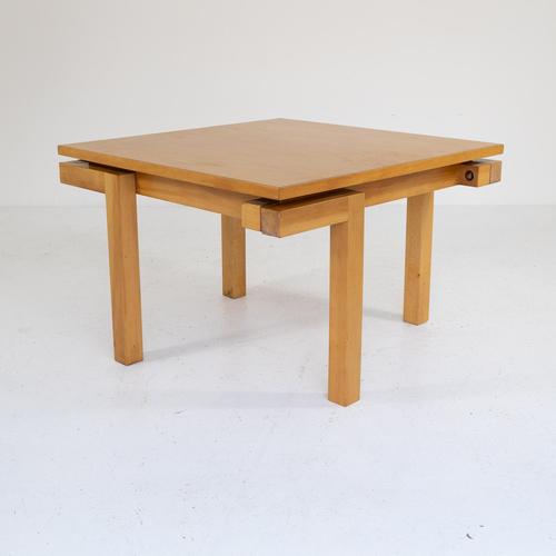 Coffee Table Convertible Into Dining Table, 1970s For Sale - Image 4 of 11