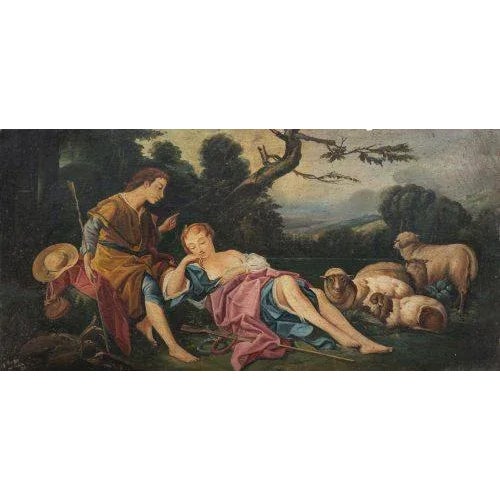 Oil on wood, signed "V Menezes" and dated 1973. Dimensions: 46 x 94 cm.