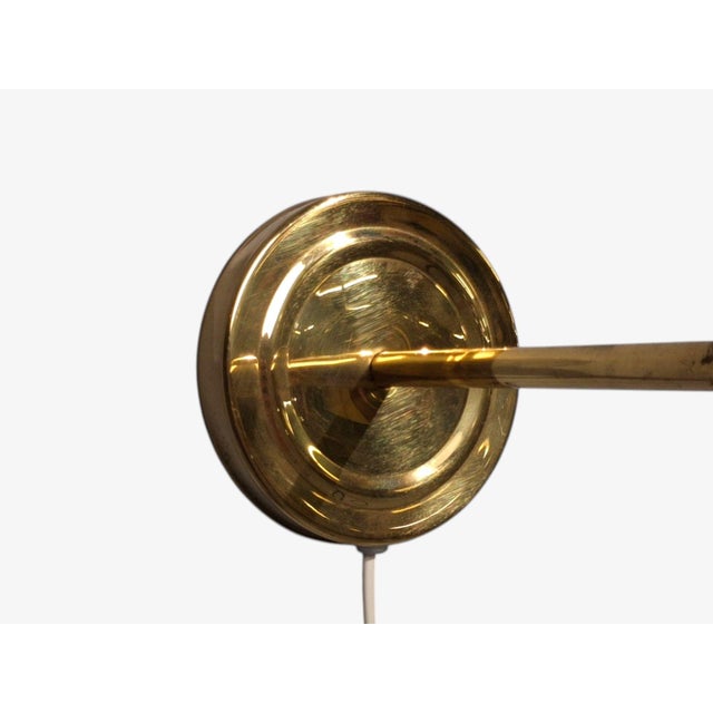 Abo Randers, Danish Modern, Wall Sconces, Brass, Denmark, 1980s For Sale - Image 12 of 13