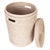 2020s Artifacts Rattan Round Hamper with Lid in White Wash For Sale - Image 5 of 9