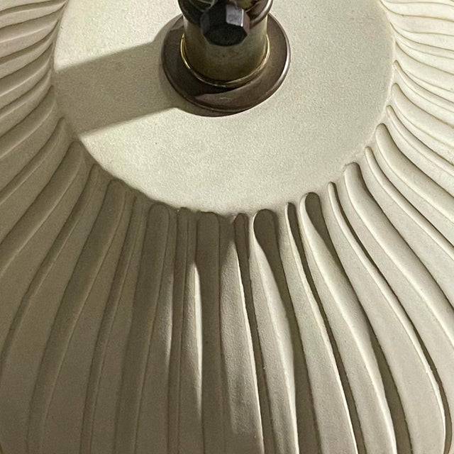 1960s Organic Modern Table Lamp in the Manner of Martz For Sale In Chicago - Image 6 of 8