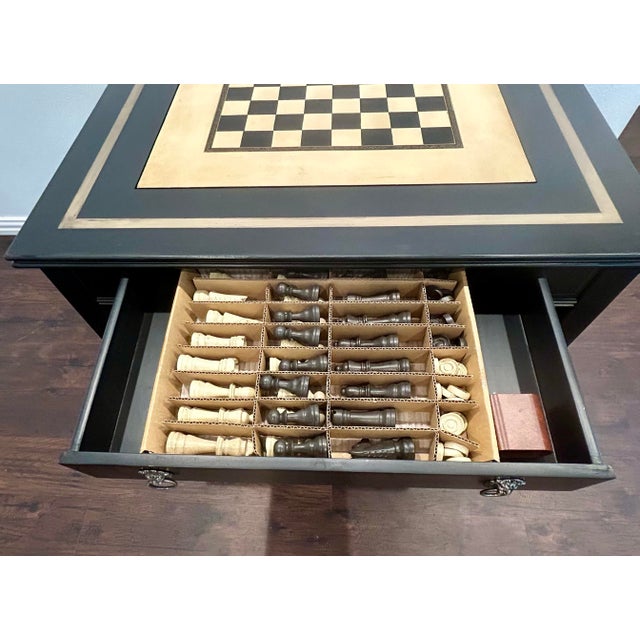 VTG Multi-Game Table, in Black and Gold For Sale - Image 9 of 12