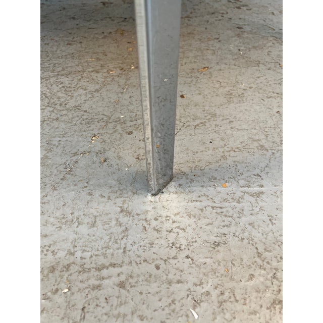 Mid 20th Century Attributed to Milo Baughman for Thayer Coggin Flat Bar Chrome Lounge Chairs For Sale - Image 10 of 10