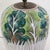 Antique Chinese Famille Rose Bok Choy Porcelain Table Lamp With Cabbage Leaf and Butterfly Motif For Sale - Image 12 of 16