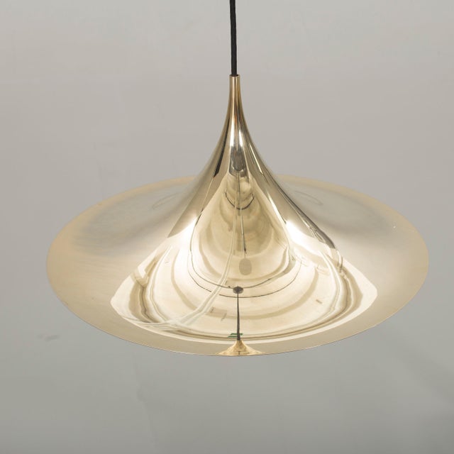 Mid-Century Modern Hanging Lamp by Claus Bonderup & Torsten Thorup, 1967 For Sale - Image 3 of 5