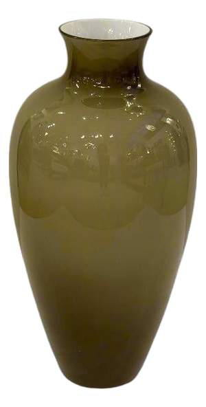 1980s "Cinese" Large Italian Art Glass Vase by Paolo Venini