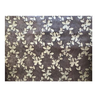 Twigs Hand Dyed Custom Wallpaper - 7 Double Rolls For Sale