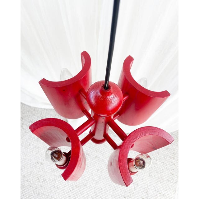 1970s Scandinavian Modern Pendant Light from Vitrika, 1970s For Sale - Image 5 of 14