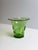 This 1924 green glass vase was designed by Wolfgang von Wersin for Tiroler Glashtte, an early and refined example of...