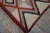 1920s Ivory Gray Diamond Antique American Navajo Carpet 4' X 6'9'' Flatweave Wool Rug For Sale - Image 9 of 15