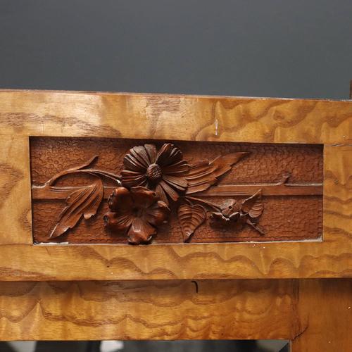 Brown Art Nouveau Chest of Drawers For Sale - Image 8 of 12