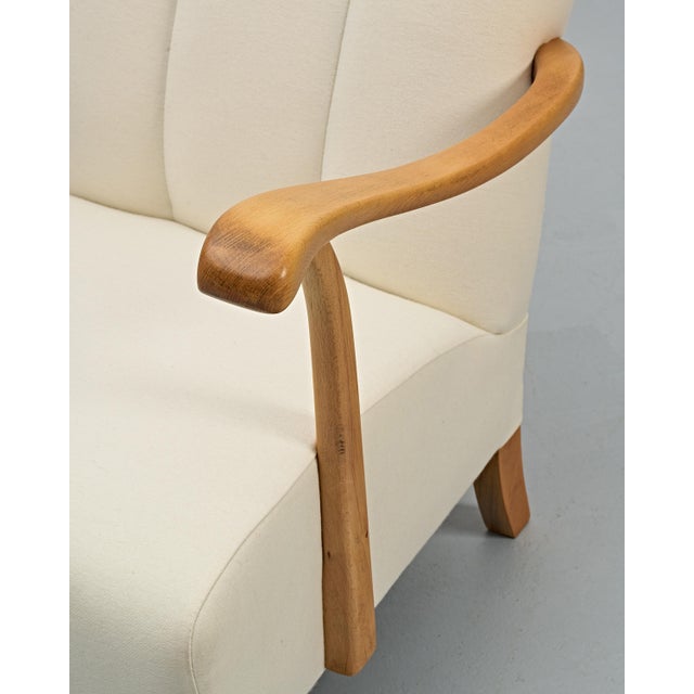 Sofa and Armchairs by Jindrich Halabala, 1930s, Set of 3 For Sale - Image 16 of 18