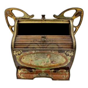 1906 Art Nouveau Biscuit Tin by Huntley & Palmers