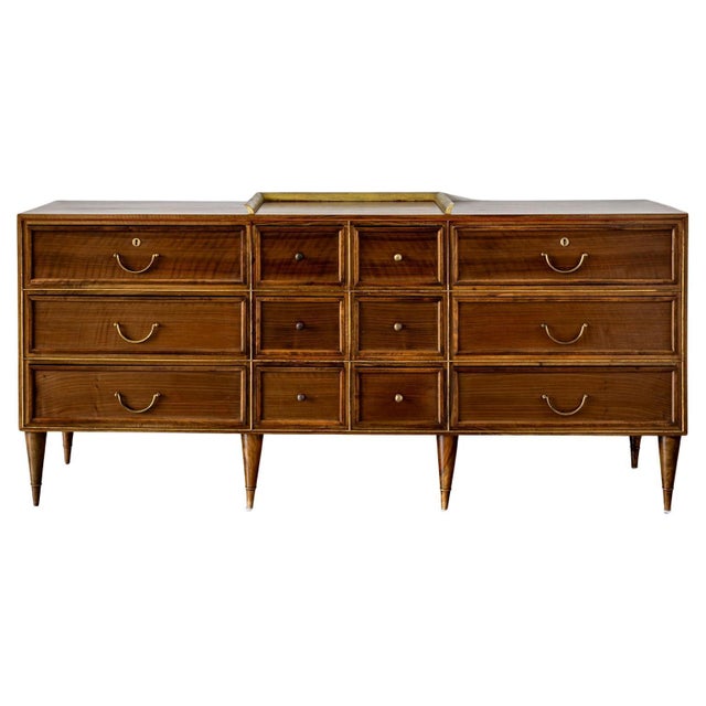 Wide chest of drawers, Italy 1960s For Sale - Image 10 of 18