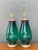 Vintage Emerald Glass Table Lamps - Set of 2 For Sale In West Palm - Image 6 of 14