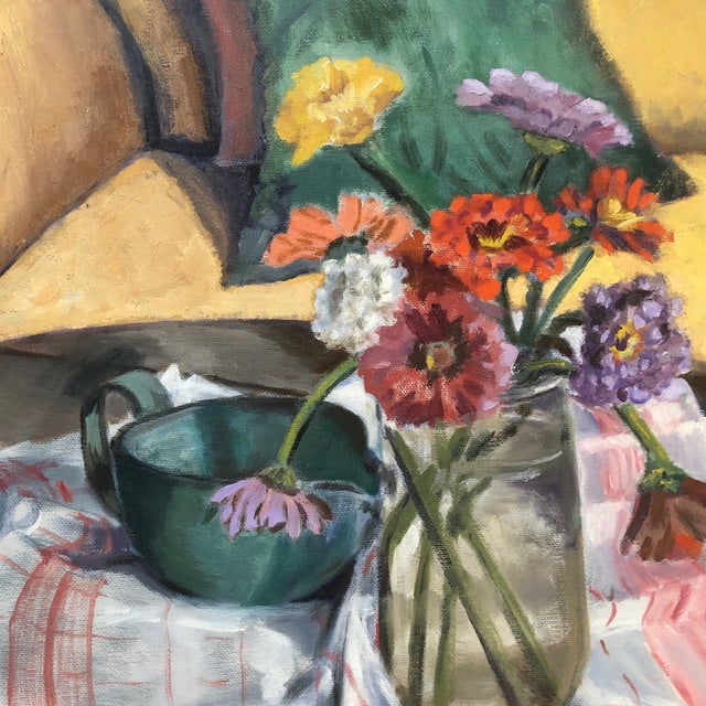 Original painting on stretched canvas 16 x 20 Unframed Signed lower right