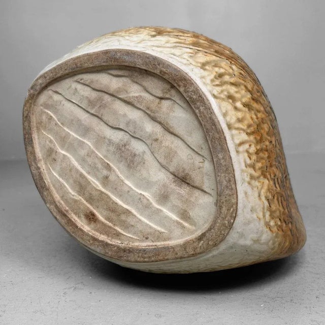 Mid-Century Ceramic Ikebana Flower Vase, Japan, 1960s For Sale - Image 13 of 14