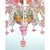 Early 21st Century Ca Rezzonico Venetian Chandelier in Transparent and Pink Floral Murano Glass by Simoeng for Simoeng For Sale - Image 5 of 7