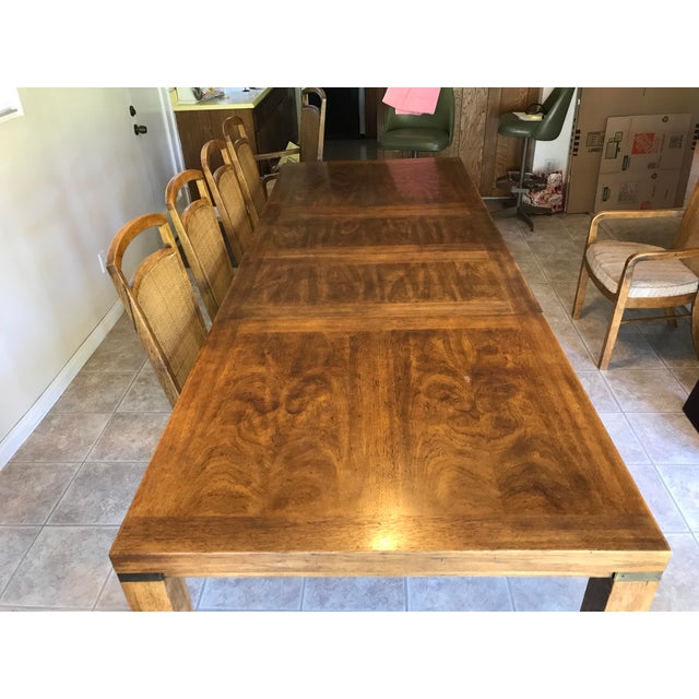 Vintage Drexel Heritage Woodbriar Dining Set Chairish