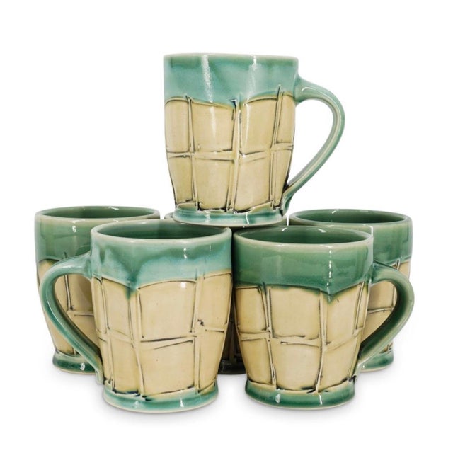 American Mid 20th Century Signed Benny Tableware Set- 8 Pieces For Sale - Image 3 of 9