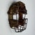 Salvaged Early 20th Century Baseball Catcher's Mask With Metal Cage Guard & Leather Details For Sale In New York - Image 6 of 9