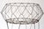 1950s Vintage Collapsible Metal Wire Laundry Basket For Sale - Image 5 of 15