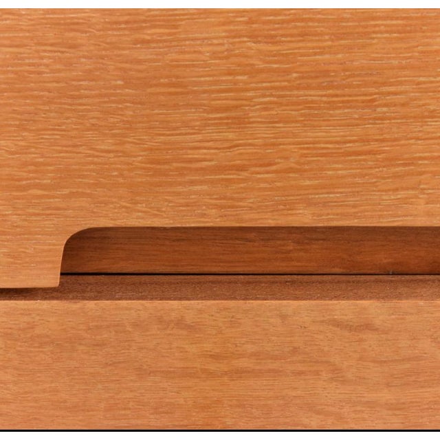 Mid-Century Modern C-Range Pale Oak Chest of Drawers from John & Sylvia Reid, 1950 For Sale - Image 10 of 11