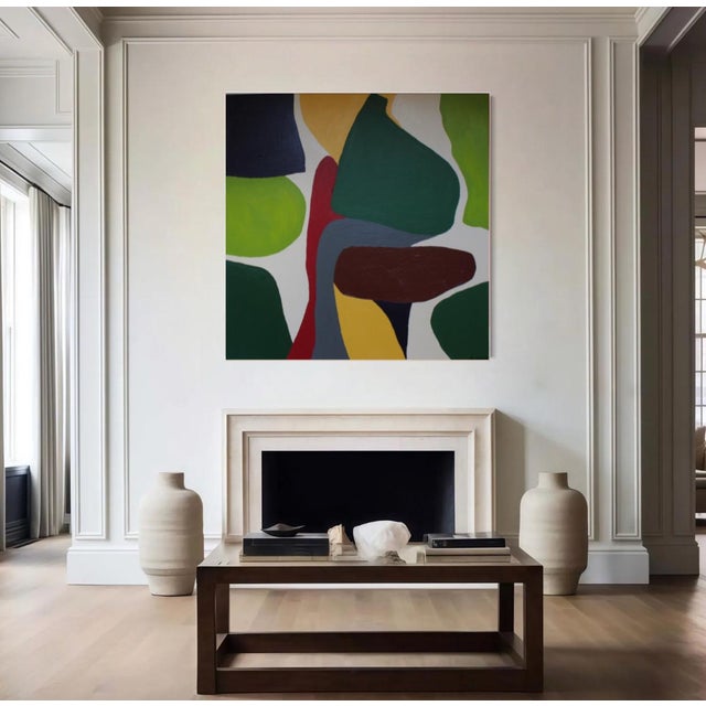 Bodasca, Abstract Composition, 2026, Acrylic on Canvas For Sale - Image 12 of 15