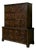 Cabinet with Decorative Carvings in Stained Birch by Axel Einar Hjorth for A.B. Svenska Möbelfabrikerna Bodafors, 1920s-1930s For Sale