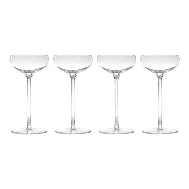 The Ritz Champagne Coupe, Set of 4 For Sale