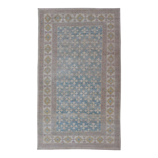 Keivan Woven Arts Khotan Design Gallery Rug, Wool, Afghan, 8'3 X 15'2 For Sale