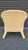 Textile Late 20th Century Cream Woven Leather Arm Chair With Linen Cushion by Preview For Sale - Image 7 of 9