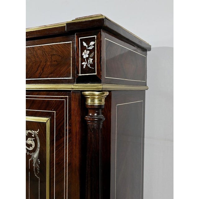 Black Antique Napoleon III Buffet For Sale - Image 8 of 18