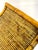 Vintage Japan Bamboo and Woven Reed Serving Tray With Rolled Bamboo Handles For Sale - Image 4 of 11