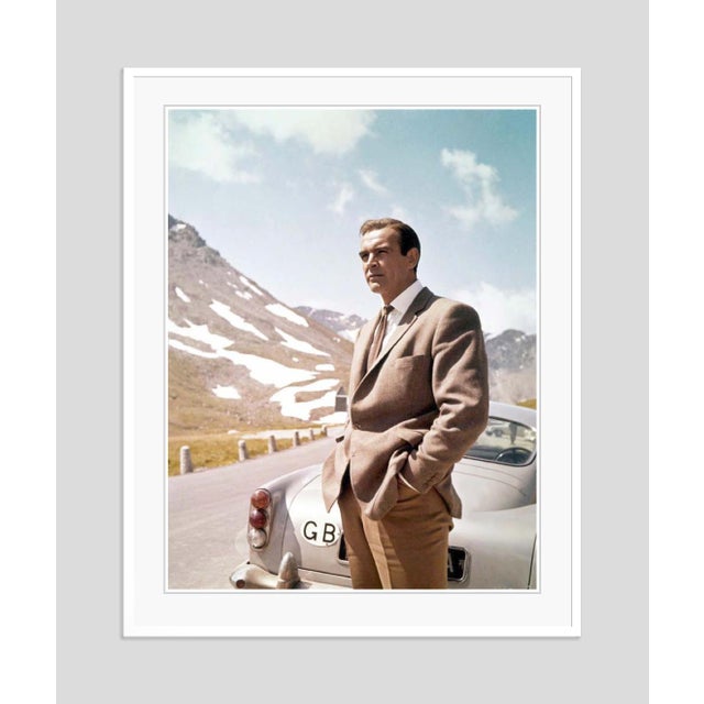 Modern James Bond Framed in White For Sale - Image 3 of 3