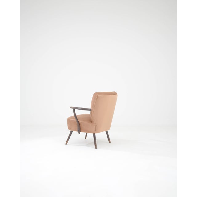 Mid-Century Modern 1950s Danish Upholstered Armchair For Sale - Image 3 of 18